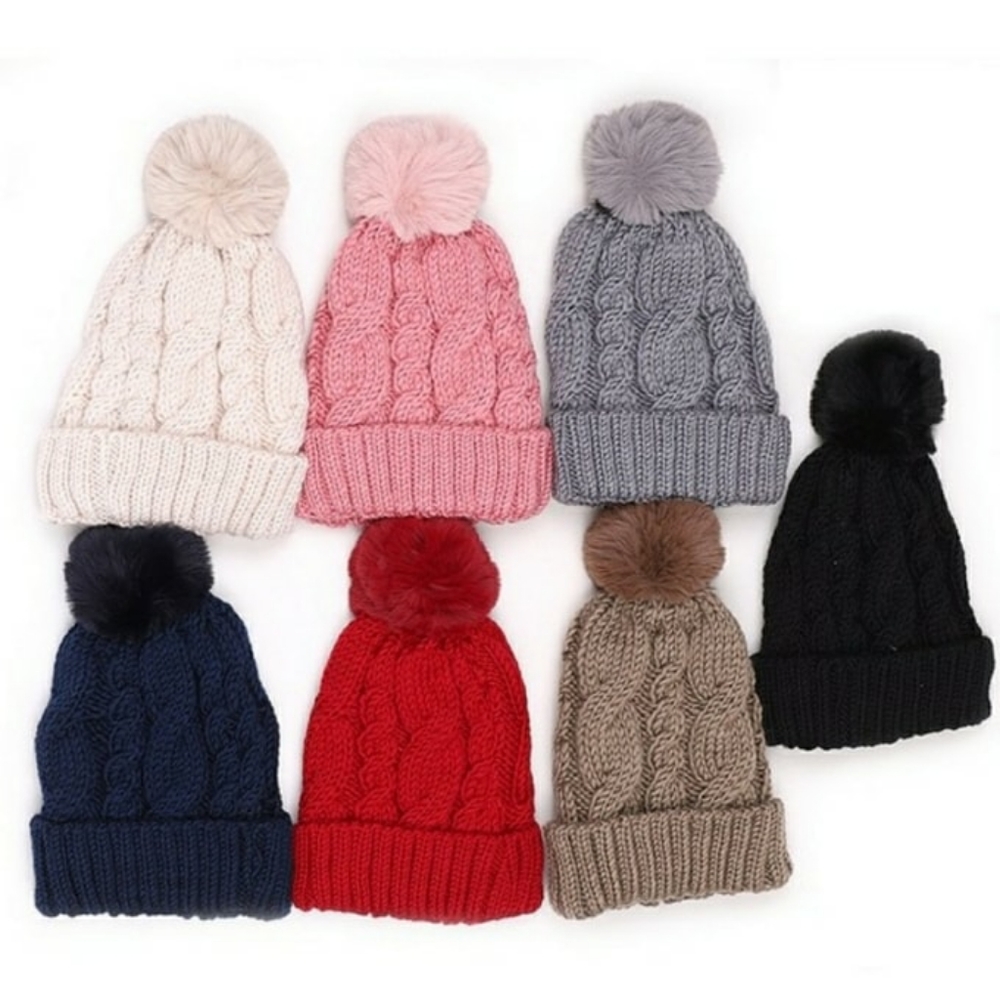 Pom Pom Beanie